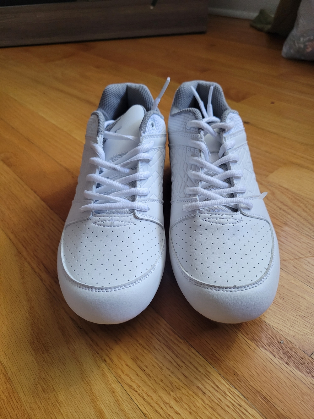 RIP-IT Ringor Diamond Softball Cleat Cleats Molded Girls White/White -Size 10 - Picture 4 of 10